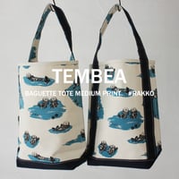 TEMBEA テンベア　BAGUETTE TOTE PRINT MEDIUM #RAKKO 【送料無料】