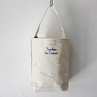 TEMBEA テンベア　BAGUETTE TOTE SMALL PRINT　#ICE+刺繍【送料無料】