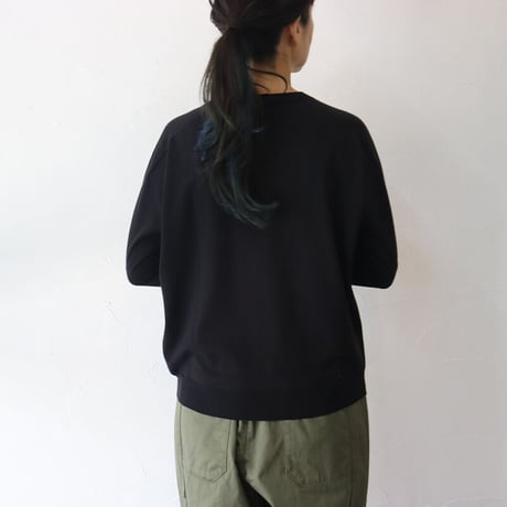 **またまたまた再入荷**  LinenYa リネンヤ as it is.　コットンクルーネック7分袖ニット　【送料無料】