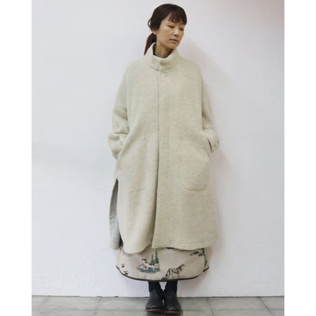 ASEEDONCLOUD アシードンクラウド　Pajamas Fleece Hiraeth tent gown #Off White 【送料無料】