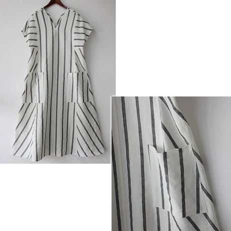 SUSURI ススリ　ショアドレス　＃stripes 【送料無料】