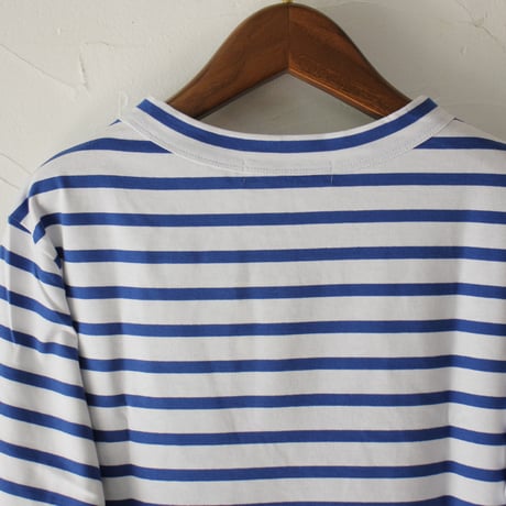 atelier naruse アトリエナルセ　コットンボーダーカットソー（長袖）　cotton border cut&sewn ～+homme～