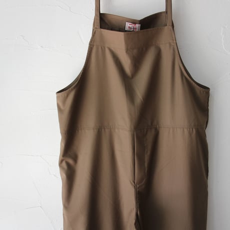 maomade マオメイド　T/Rサロペット　#カーキブラウン、ブラック
