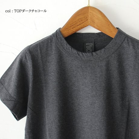 **2026春夏分到着** homspun ホームスパン　30/1天竺半袖Tシャツ