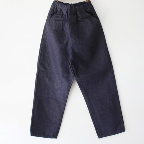 TRAVAIL MANUEL トラバイユマニュアル　コットンリネンデニムユニティパンツ　#インディゴ
