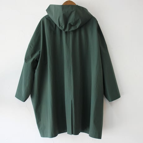 **再入荷** atelier naruse アトリエナルセ　コットンナイロンタフタフーデットコート　cotton nylon taffeta hooded coat