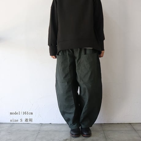 ASEEDONCLOUD アシードンクラウド　Old functional cloth Kiokushi trousers  #キャメル、ダークグリーン　【送料無料】