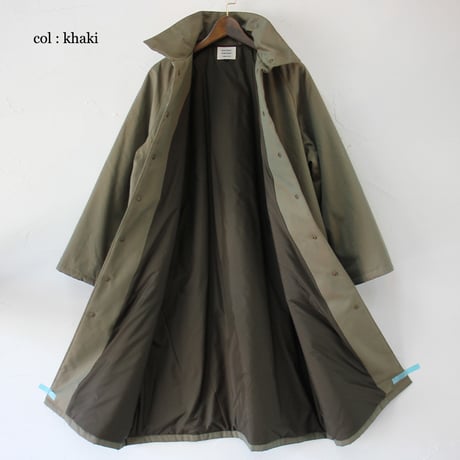 **2025a/w分到着**atelier naruse アトリエナルセ　cotton batting coat　コットン中綿コート　【送料無料】