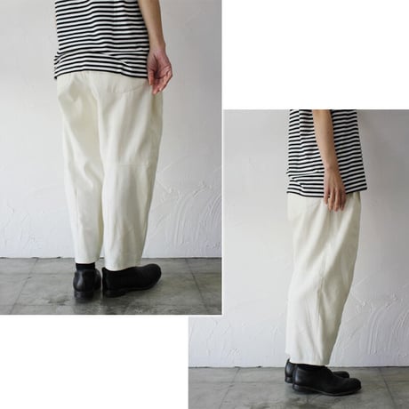 ASEEDONCLOUD アシードンクラウド　Sakurashi oxford Trousers #Off white　【送料無料】