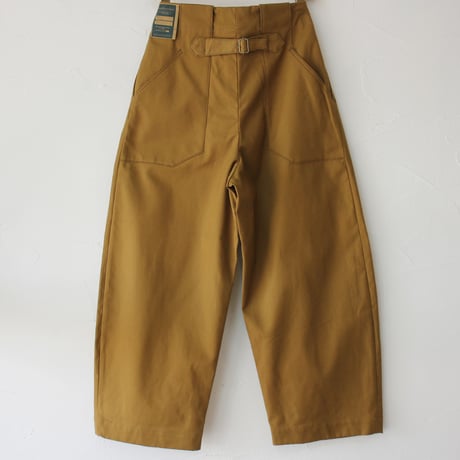 **再々入荷** ASEEDONCLOUD アシードンクラウド　HandWerker　ハンドベイカーワイドトラウザー　#キャメル