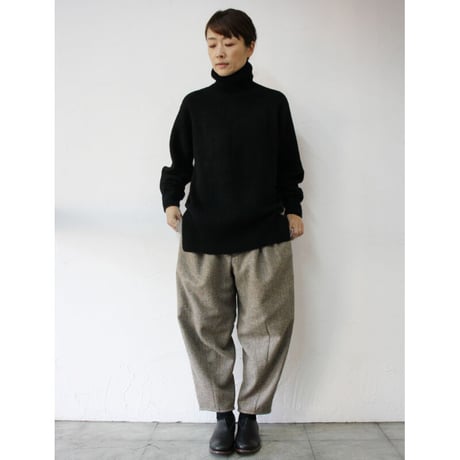 ASEEDONCLOUD アシードンクラウド　Hyouryushi herringbone Lighthouse Trousers #Beige 【送料無料】