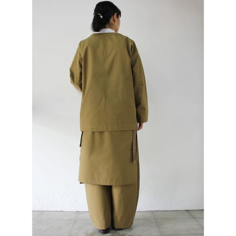 ASEEDONCLOUD アシードンクラウド  HandWerker smock ウェザークロススモック　#カーキ　【送料無料】