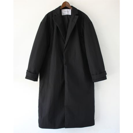 CAERULA PER LIGHTS カエルラ　C/Nウェザー中綿コート　#ブラック、ベージュ