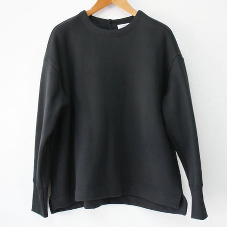 atelier naruse アトリエナルセ fleece cotton pullover 裏毛コットンプルオーバー　#ブラック
