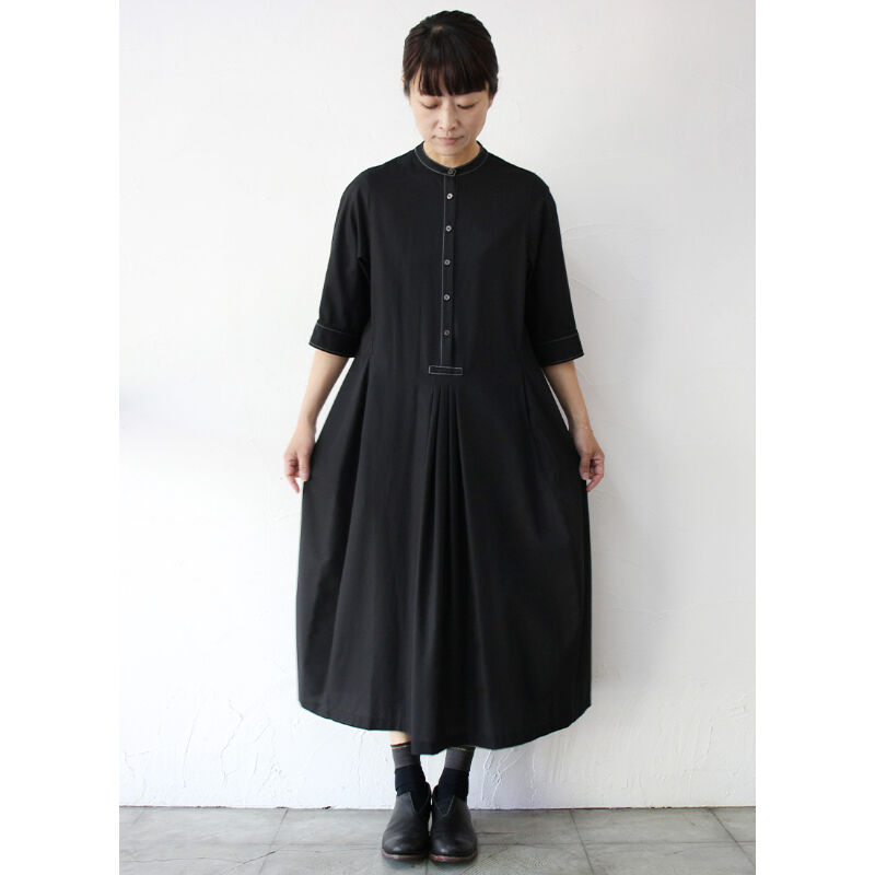 SUSURI ススリ ポートタックドレス #black 【送料無料】 | sukima-スキマ