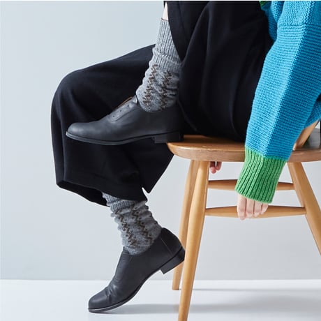 atelier naruse アトリエナルセ　wool ～folk～ warmer socks　ウール~folk~ウォーマーソックス　【送料無料】