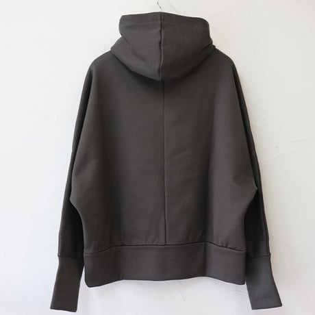 **またまた再入荷**　Linenya リネンヤ　コットンスウェットドルマンパーカー　#ピンク、サックスブルー、カーキ　【送料無料】