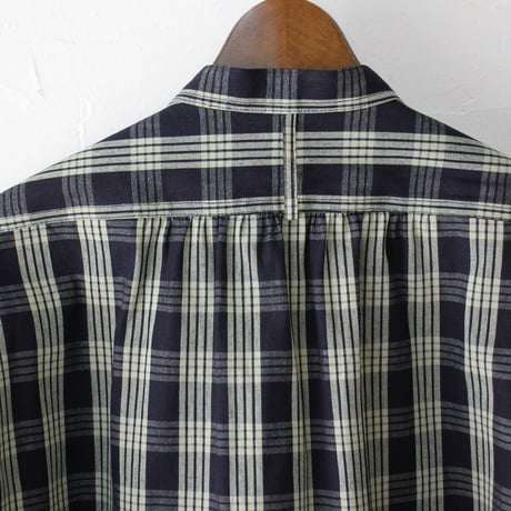 ASEEDONCLOUD アシードンクラウド　HandWerker ハンドベイカー HW light coat #indigo check