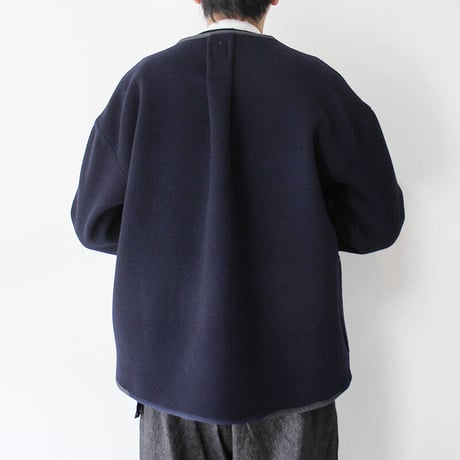 FUNSET OF ART ファンセットオブアート　モッサーウールライナーブルゾン　#ネイビー