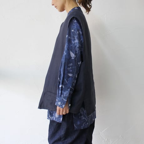 SUSURI ススリ　ディグベスト　#navy , khaki , celadon 　【送料無料】