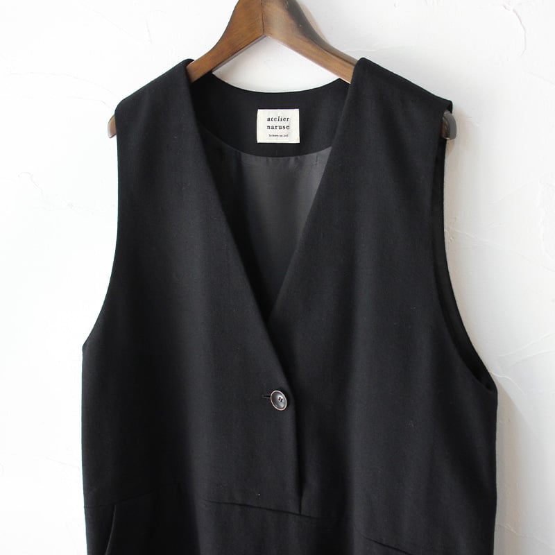 atelier naruse アトリエナルセ cotton&wool herring-bon