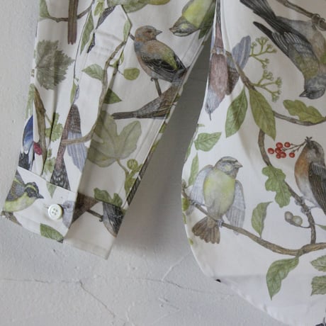 ASEEDONCLOUD アシードンクラウド collarless shirts #ijujin print 【送料無料】