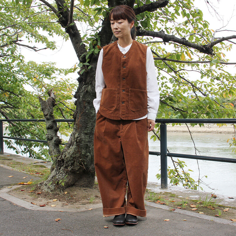 sasanqua by trees サザンカバイツリーズ 細14コールコーデュロイ