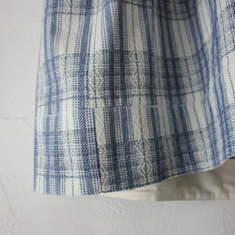 ASEEDONCLOUD アシードンクラウド　Hand embroidery cloth Sailing dress #インディゴ