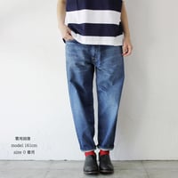 **またまたまた再入荷** sasanqua by trees Loose Tapered Denim ルーズテーパードデニム　#3year Wash【送料無料】