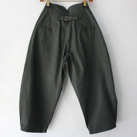 ASEEDONCLOUD アシードンクラウド　Old functional cloth Kiokushi trousers  #キャメル、ダークグリーン　【送料無料】