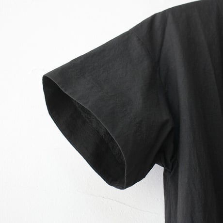 **再入荷**MAGALI マガリ　天日干しコットン・ペザントドレス　#ブラック　【送料無料】