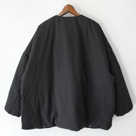 miffew ミフュー no coller over down jacket ノーカラーオーバーダウンジャケット　#black , beige , ecru