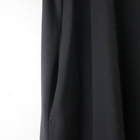 **再入荷** atelier naruse アトリエナルセ　コットンカットソーコクーンワンピース　#ネイビーブルー、ブラック　【送料無料】