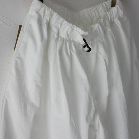 ASEEDONCLOUD アシードンクラウド　HandWerker culotte リップストップハンドベイカーキュロット　#ホワイト、ブラック