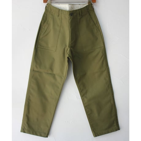 sasanqua by trees サザンカバイツリース　Backsatin Us army fatigue Pants バックサテンUSアーミーファティーグパンツ