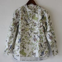 ASEEDONCLOUD アシードンクラウド collarless shirts #ijujin print 【送料無料】