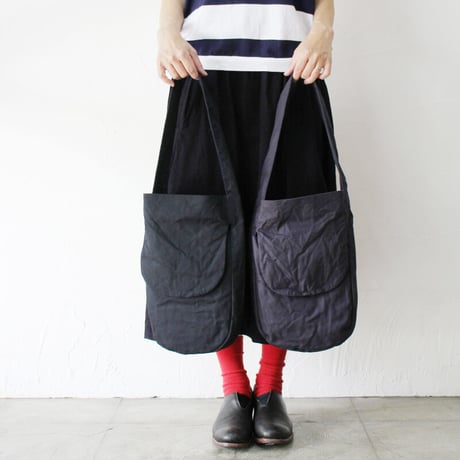 **またまた再々入荷** homspun ホームスパン　30/3オックスBAG　#ベージュ、ネイビー、ダークネイビー、ブラック