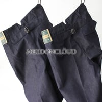 ASEEDONCLOUD アシードンクラウド HandWerker Slacks 綿麻デニムスラックス　#インディゴ