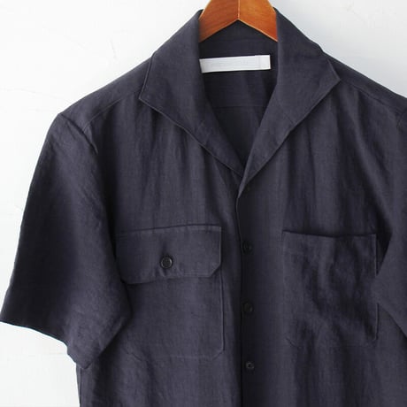 ASEEDONCLOUD アシードンクラウド　Mitsuyakusou Linen Crafter jumpsuit　#navy 　【送料無料】