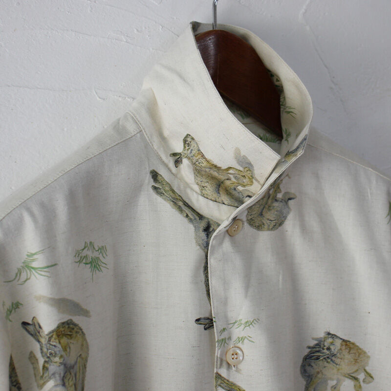 ASEEDONCLOUD アシードンクラウド　study of wild rabbit sakurashi blouse #ナチュラル　【送料無料】