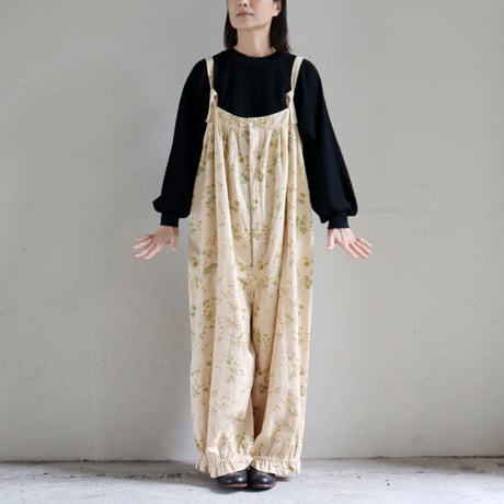 SUSURI ススリ　ゼイニィサロペット　#beige  【送料無料】