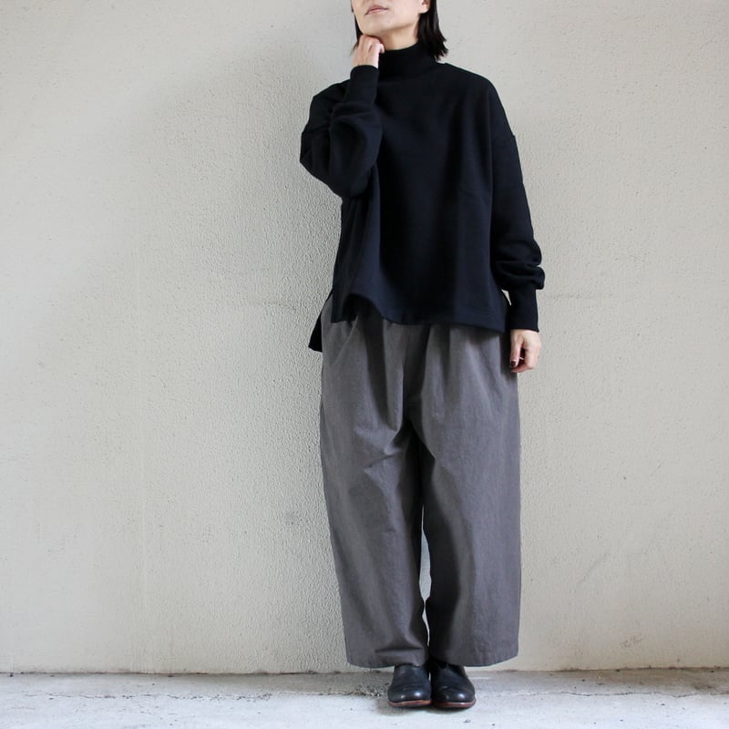 再入荷** LinenYa リネンヤ コーデュラ天日干しワッシャータックワイド