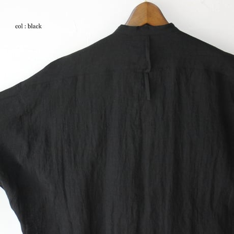 SUSURI ススリ　ハルシャツ　＃off white , black　【送料無料】