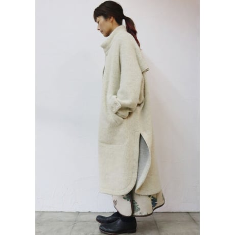 ASEEDONCLOUD アシードンクラウド　Pajamas Fleece Hiraeth tent gown #Off White 【送料無料】