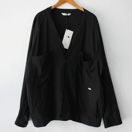 amne アンヌ　DRAPEY cardigan #アイボリー、ブラック　【送料無料】