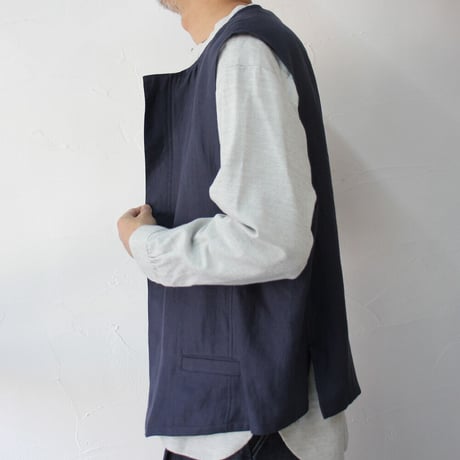SUSURI ススリ　ディグベスト　#navy , khaki , celadon 　【送料無料】
