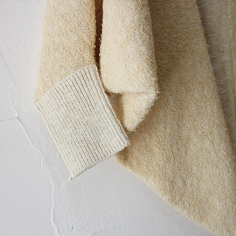 atelier naruse アトリエナルセ cotton double stranded margaret knit bolero コットンダブルストランダットニットボレロ