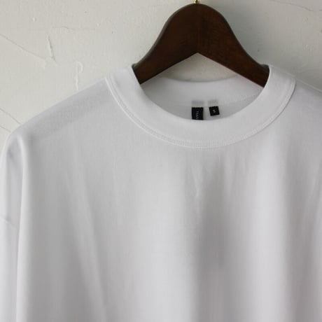 TRAVAIL MANUEL トラバイユマニュアル　クラシック天竺長袖バインダーTシャツ