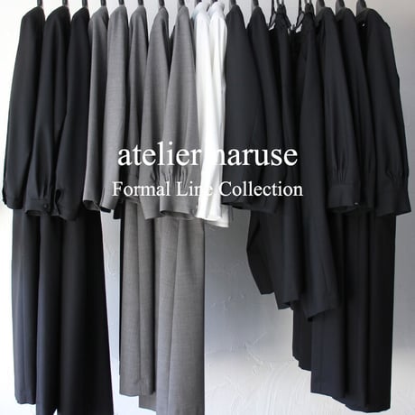 **2026年度分到着** atelier naruse アトリエナルセ formal set-up gaucho pants フォーマルセットアップガウチョパンツ