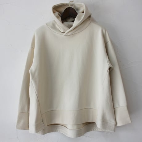maomade マオメイド　裏毛バックタックフード付きプルオーバー　#キナリ、スミクロ　【送料無料】